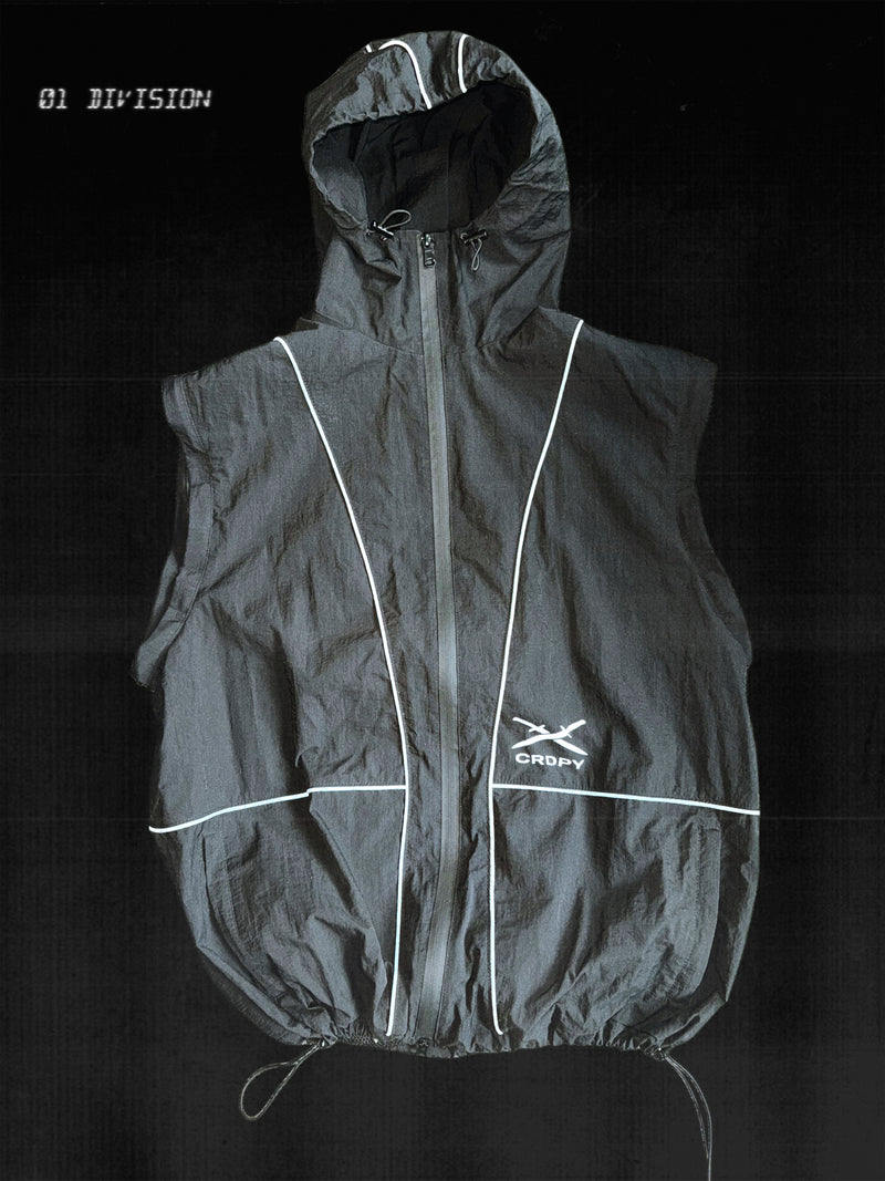 CRDPY JACKET ( BLACK ) NYLON