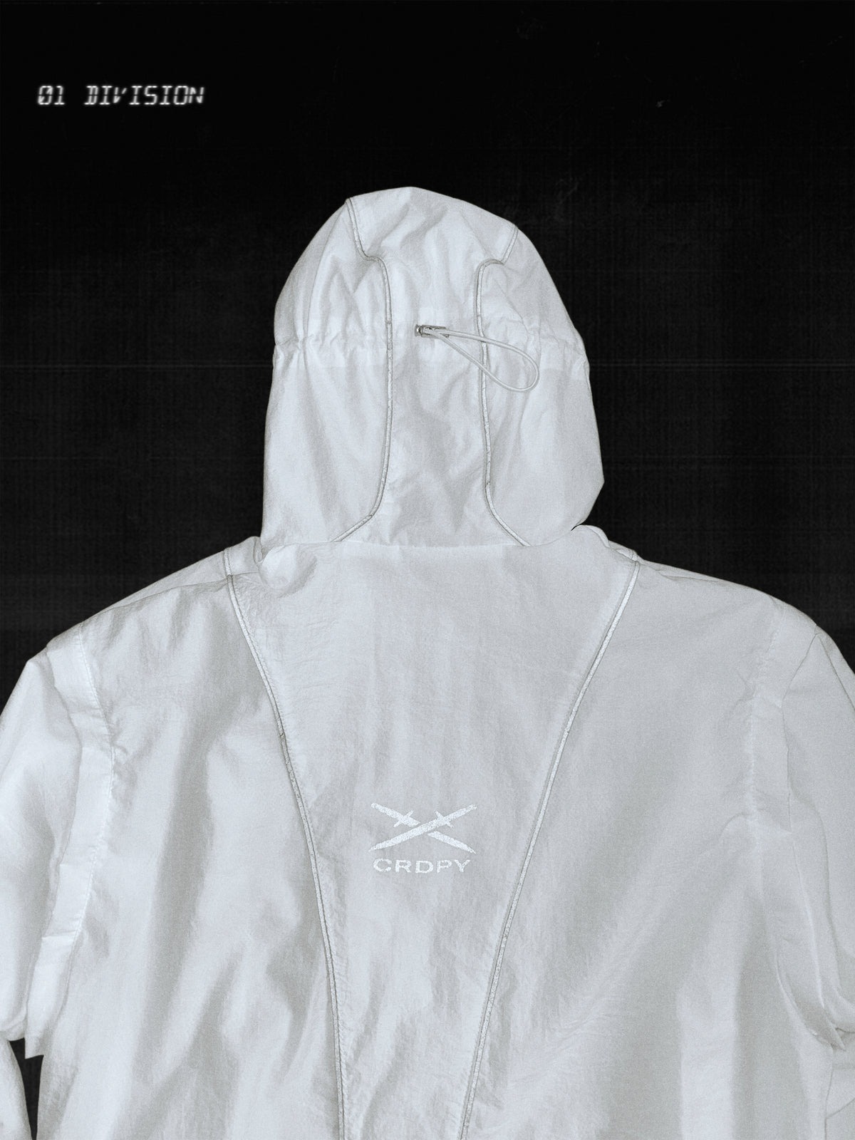 CRD TRACKSUIT ( WHITE ) NYLON