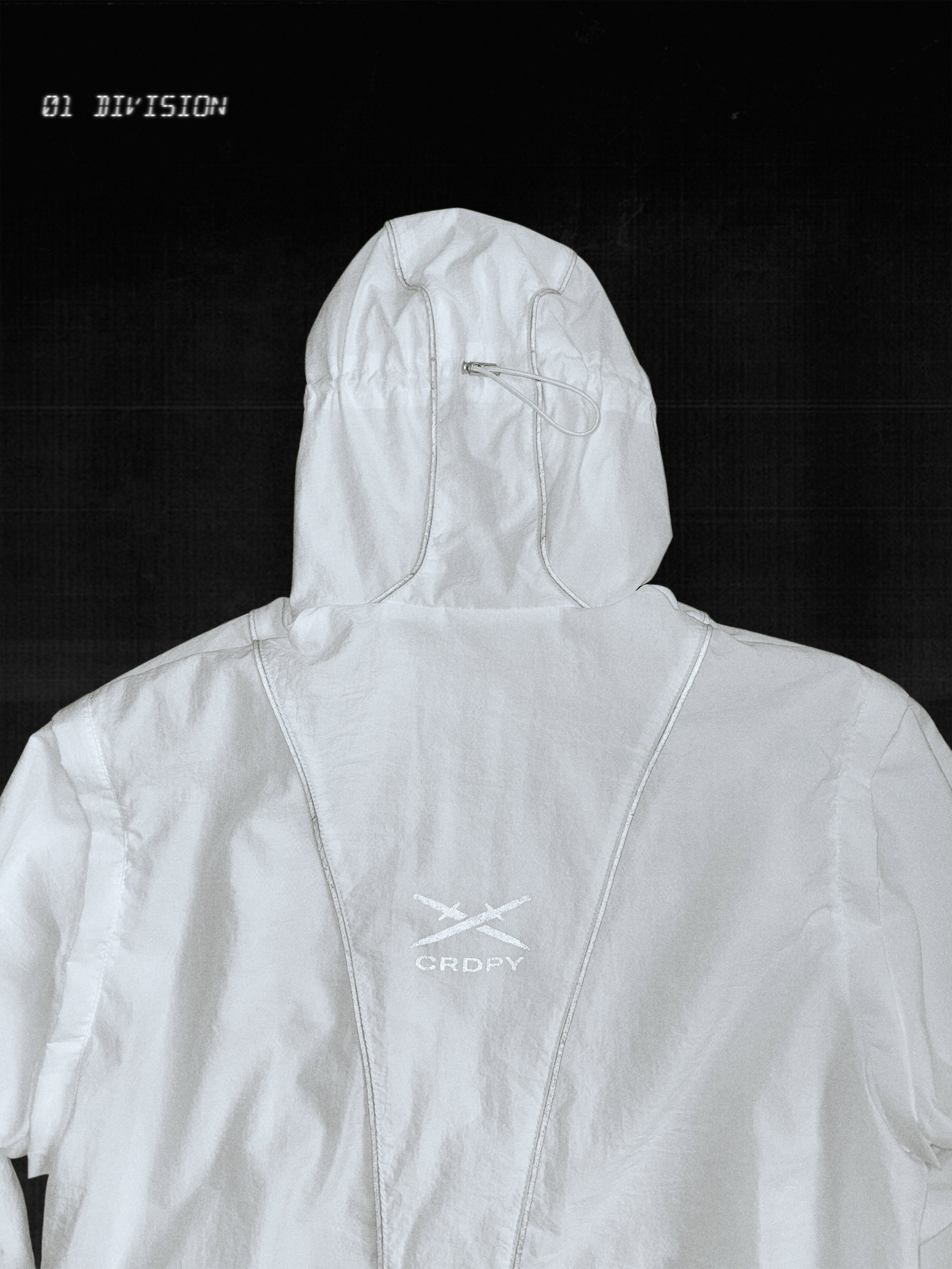 CRD TRACKSUIT ( WHITE ) NYLON