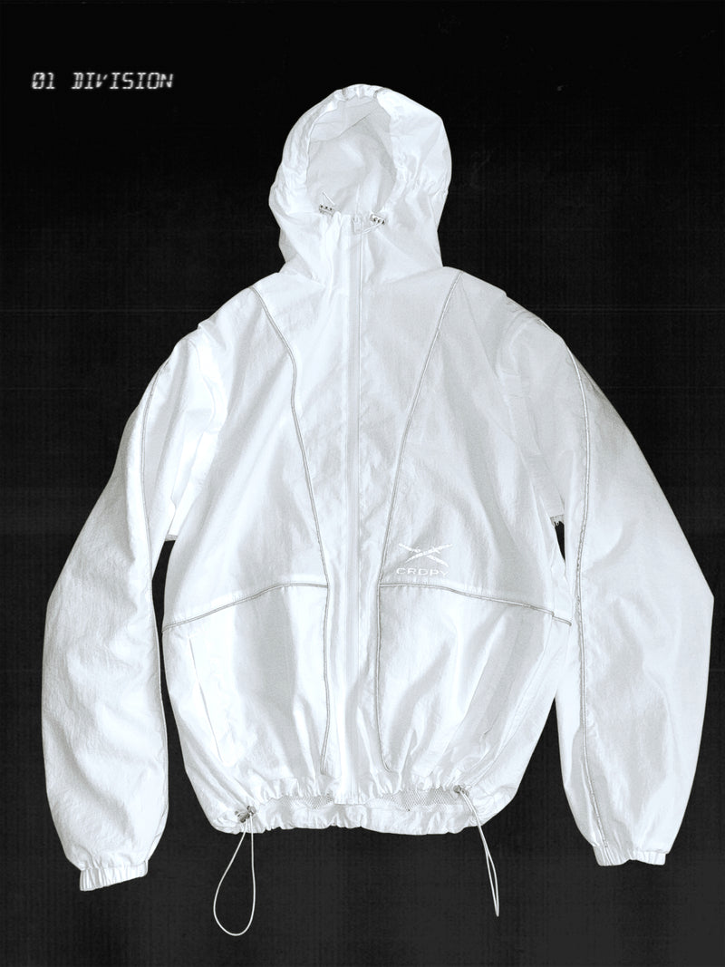 CRD TRACKSUIT ( WHITE ) NYLON