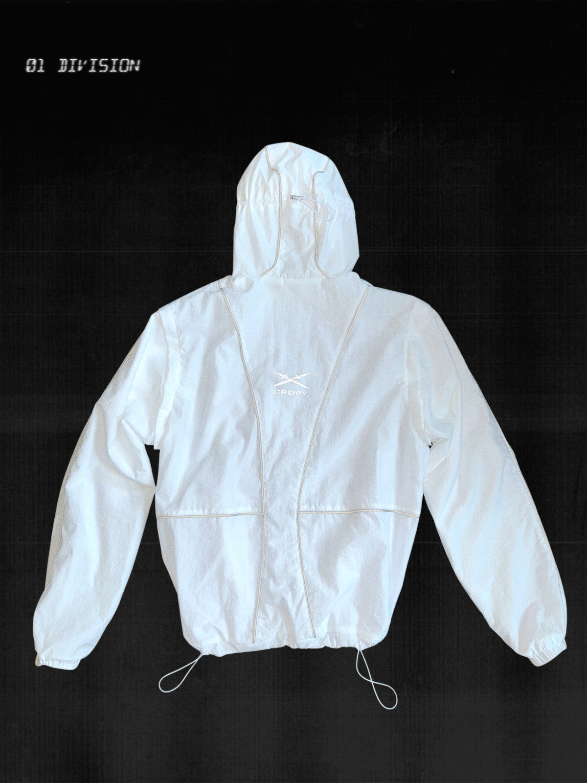 CRD TRACKSUIT ( WHITE ) NYLON