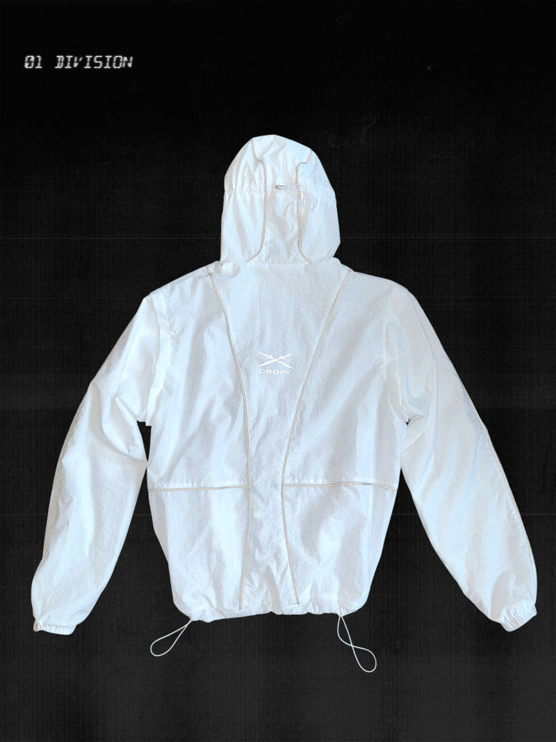 CRD JACKET ( WHITE ) NYLON