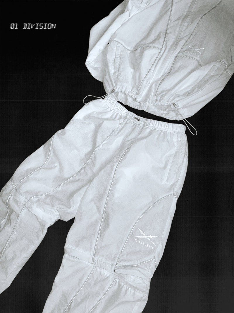 CRD TRACKSUIT ( WHITE ) NYLON