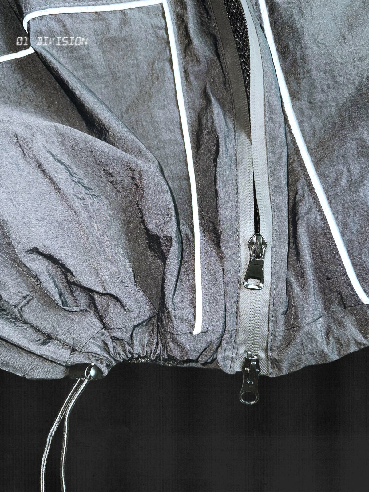 CRD TRACKSUIT ( BLACK ) NYLON