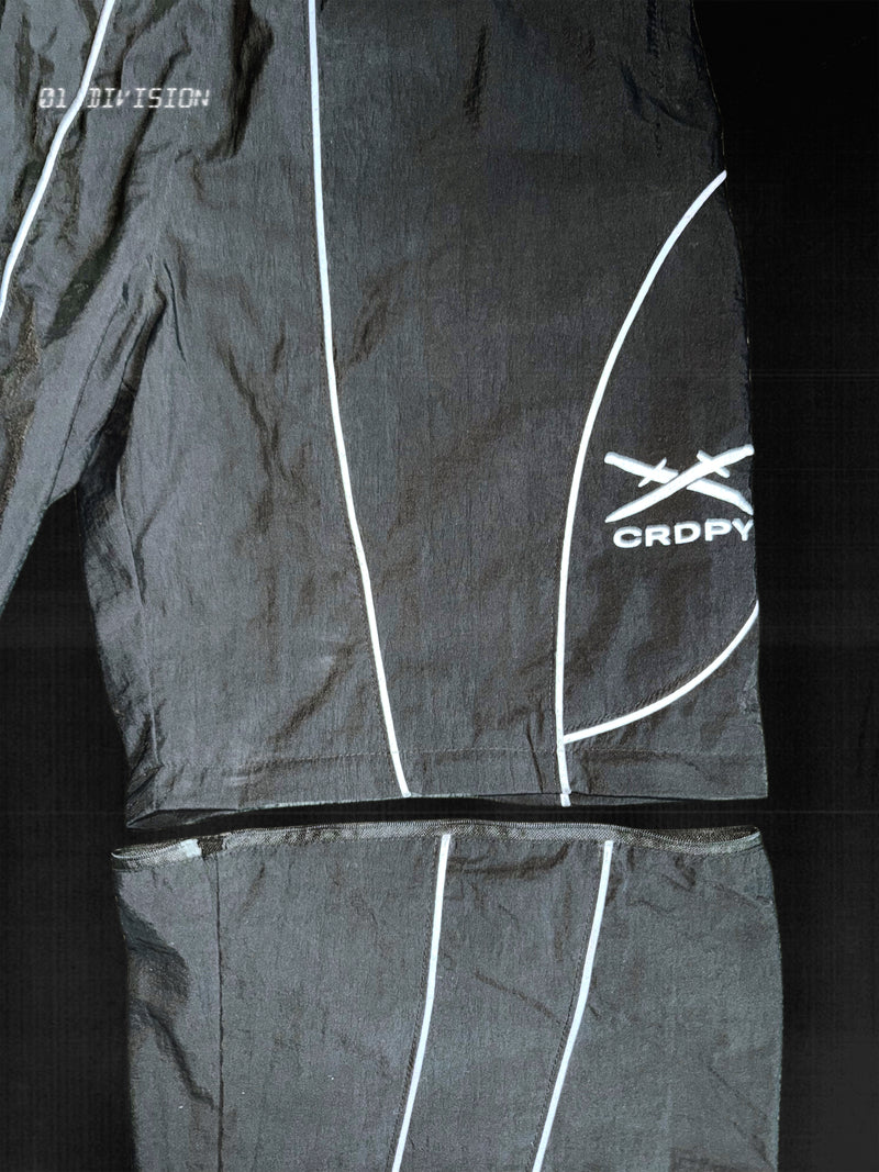CRD PANTS ( BLACK ) NYLON