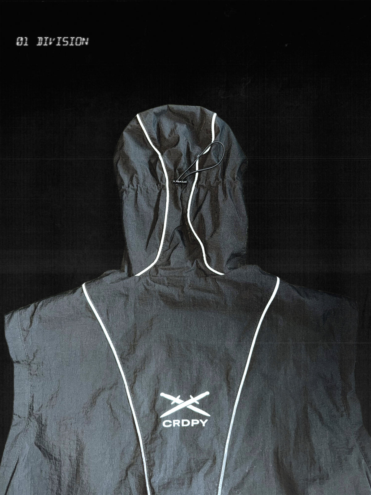 CRD TRACKSUIT ( BLACK ) NYLON