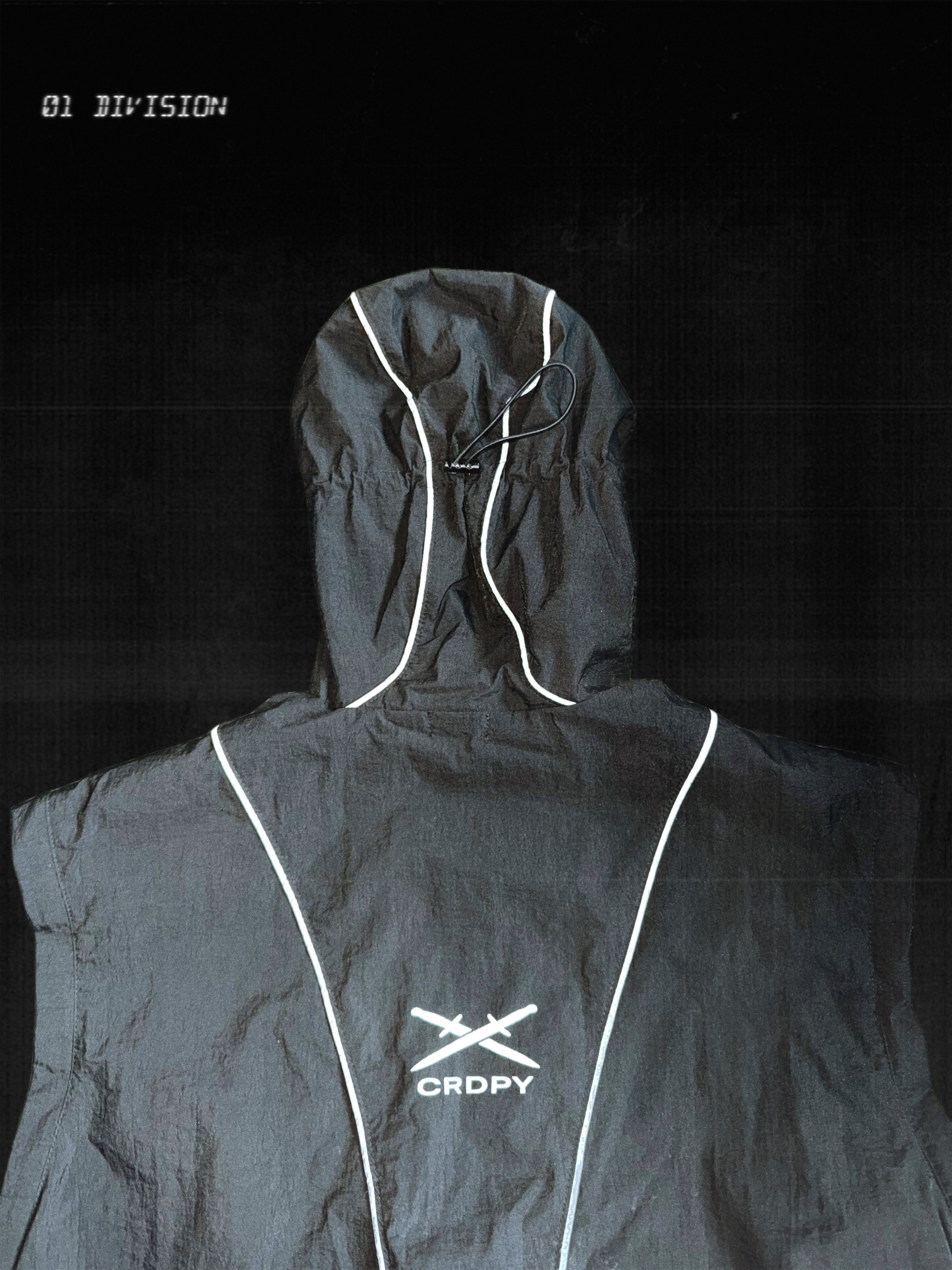 CRD TRACKSUIT ( BLACK ) NYLON